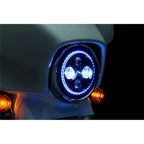Kuryakyn Orbit Vision Headlight For Harley-Davidson / Indian / Yamaha - Driven Powersports