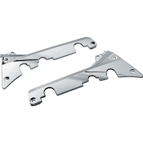 Kuryakyn Passenger Floorboard Side Cover For Honda Charcoal - Driven Powersports