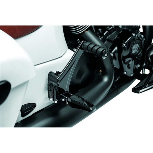 Kuryakyn Passenger Boards Mount For Harley-Davidson / Indian Black - Driven Powersports