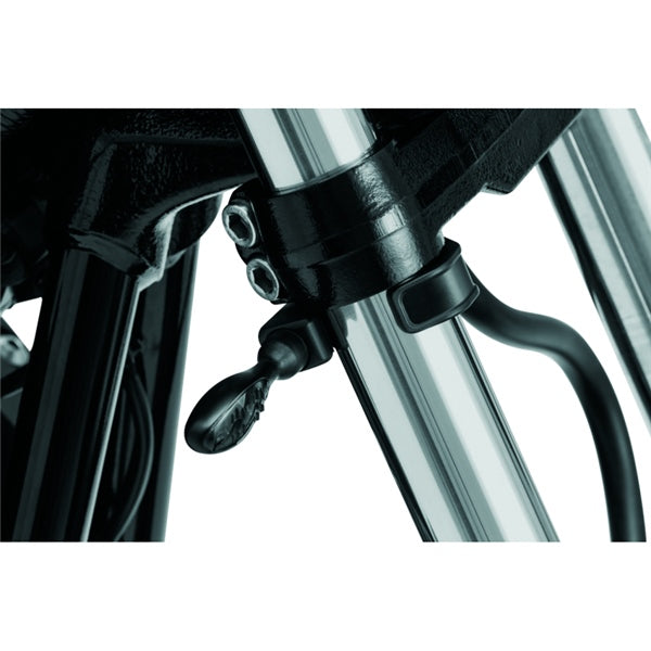 Kuryakyn Pipe Wrench Fork Mount Black - Driven Powersports