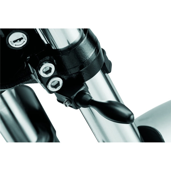 Kuryakyn Pipe Wrench Fork Mount Black - Driven Powersports
