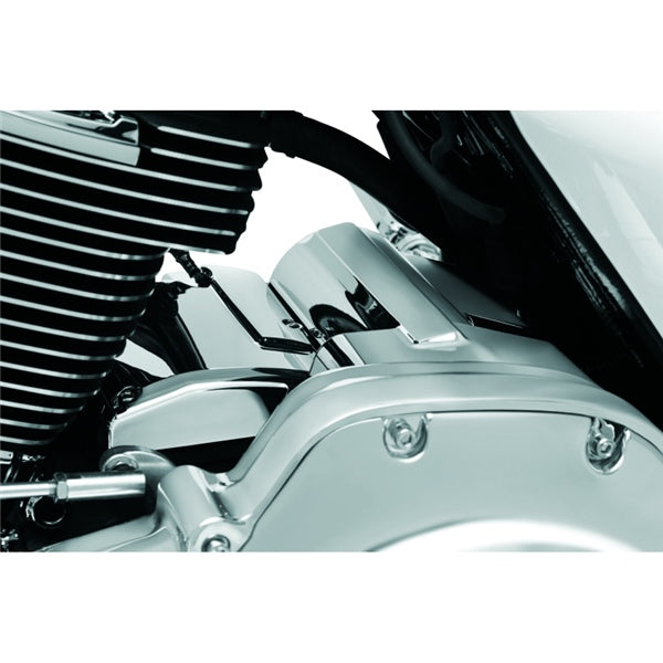 Kuryakyn Precision Transmission Top Cover For Harley-Davidson Charcoal - Driven Powersports