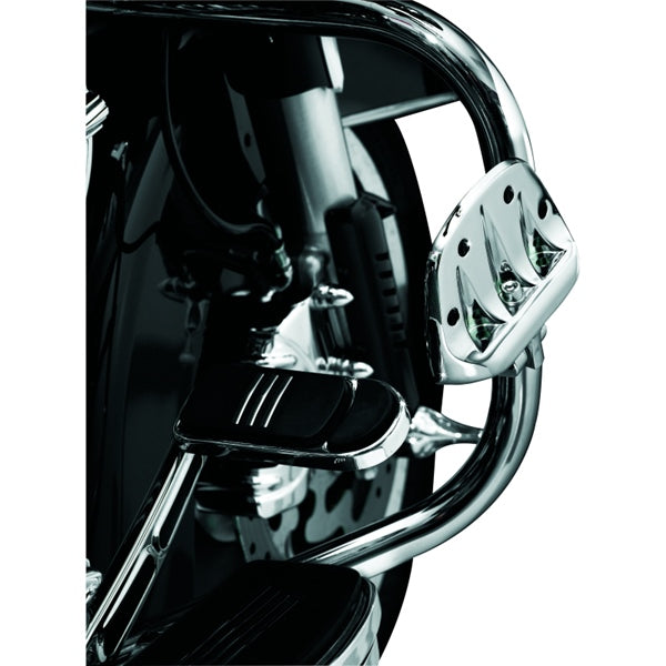 Kuryakyn Premium Mini Boards with Male Mount Charcoal - Driven Powersports