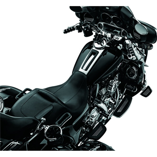 Kuryakyn Premium Passenger Board Inserts Black - Driven Powersports