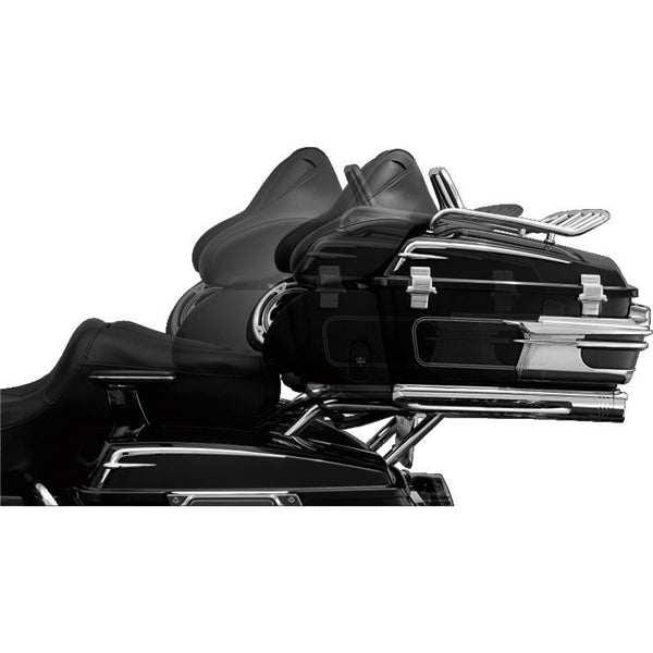 Kuryakyn Quick Adjust Relocator For Harley-Davidson Charcoal - Driven Powersports