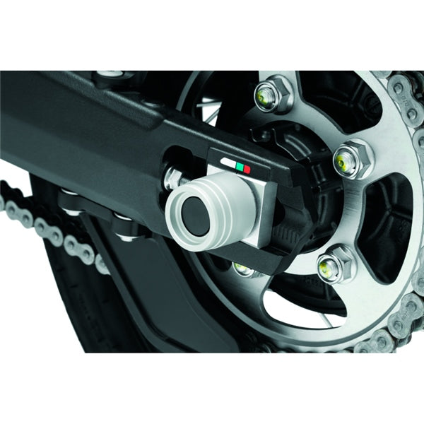 Kuryakyn Rear Axle Slide For Honda Silver - Driven Powersports