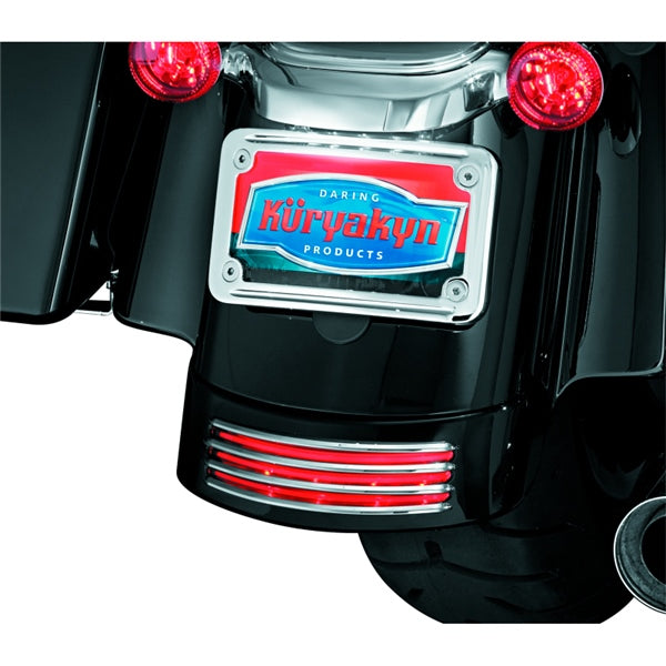 Kuryakyn Rear Fender Accent For Harley-Davidson Charcoal - Driven Powersports