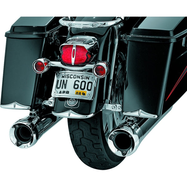 Kuryakyn Rear Fender Flare For Harley-Davidson Charcoal - Driven Powersports