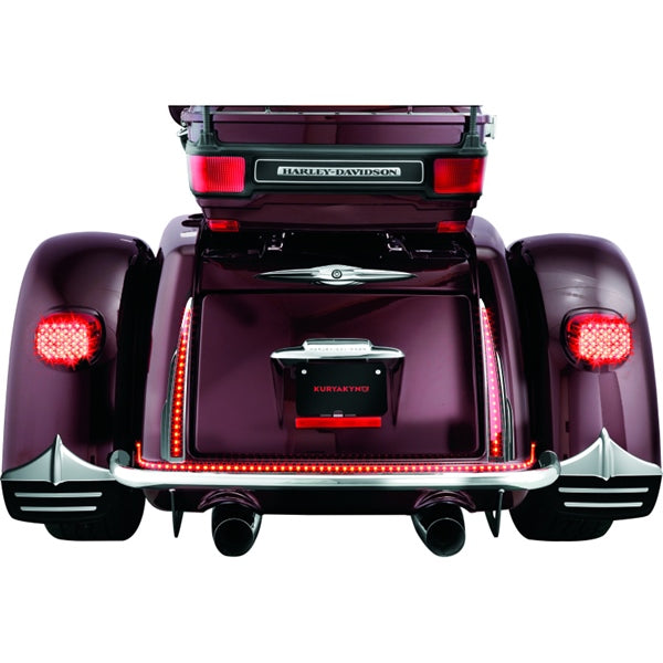 Kuryakyn Mud Flap For Harley-Davidson Charcoal - Driven Powersports
