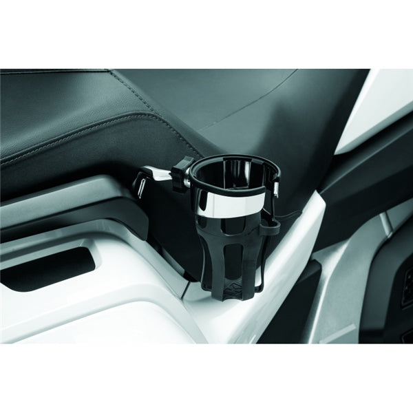 Kuryakyn Reflex Drink Holder For Honda Black/Charcoal - Driven Powersports