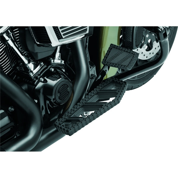 Kuryakyn Riot Brake Pedal Pad For Harley-Davidson Black - Driven Powersports
