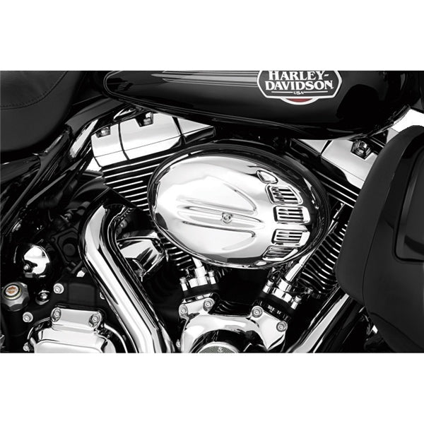 Kuryakyn Scarab Air Cleaner Cover Charcoal - Driven Powersports