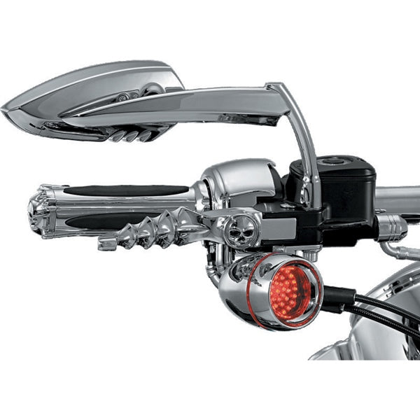 Kuryakyn Scythe Mirror Charcoal - Driven Powersports