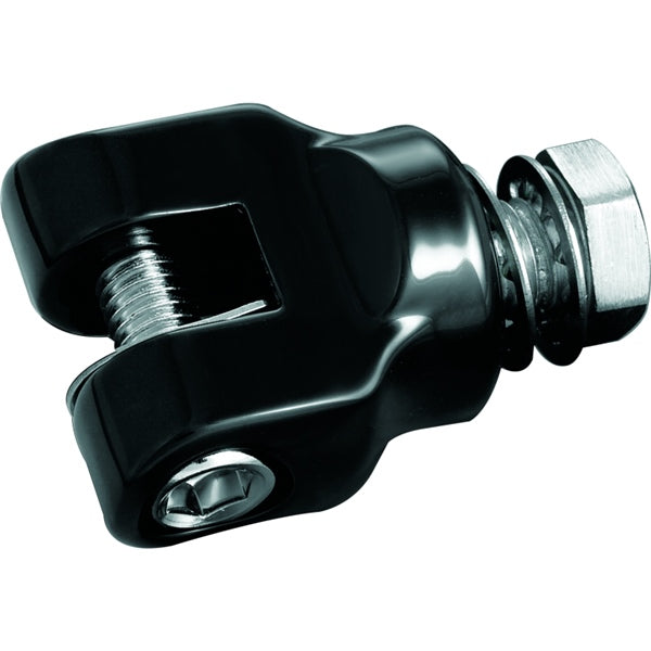 Kuryakyn Short Magnum Peg Mount with Mounting Bolt Black - Driven Powersports