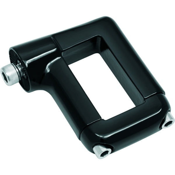 Kuryakyn Mount License Plate Clamp For Harley-Davidson Black - Driven Powersports