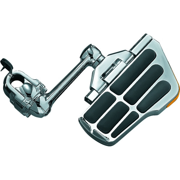 Kuryakyn Ergo II Cruise Board with Long Arm and LED Light For Honda Charcoal - Driven Powersports