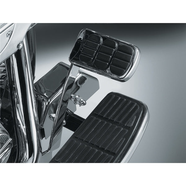Kuryakyn Extended Brake Pedal For Harley-Davidson Charcoal - Driven Powersports