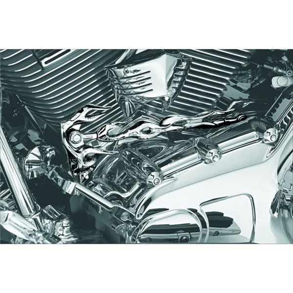 Kuryakyn Shift Linkage For Harley-Davidson Charcoal - Driven Powersports