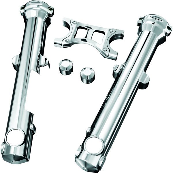 Kuryakyn Fork Brace For Harley-Davidson Charcoal - Driven Powersports