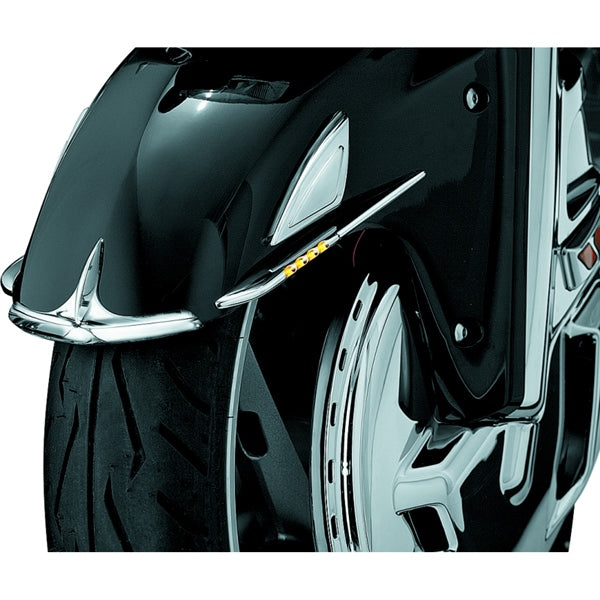 Kuryakyn Fender Tip For Honda Charcoal - Driven Powersports
