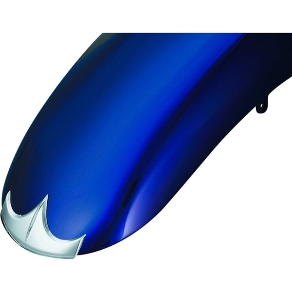 Kuryakyn Front Fender Tip For Honda / Indian / Yamaha Charcoal - Driven Powersports