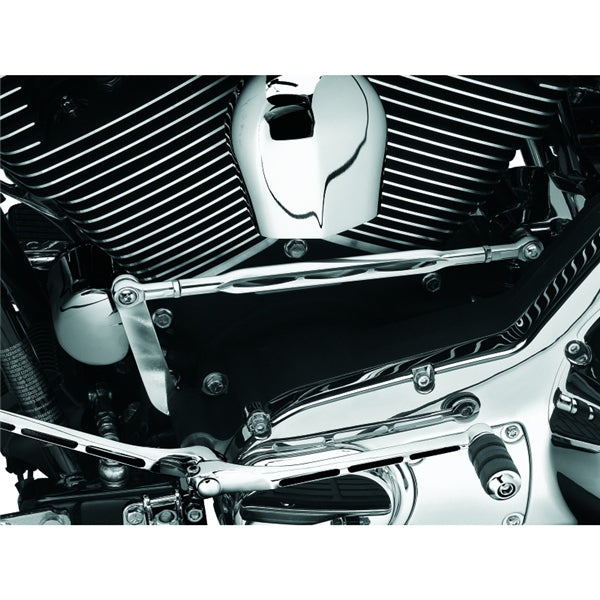 Kuryakyn Extended Brake Pedal Girder For Harley-Davidson Charcoal - Driven Powersports