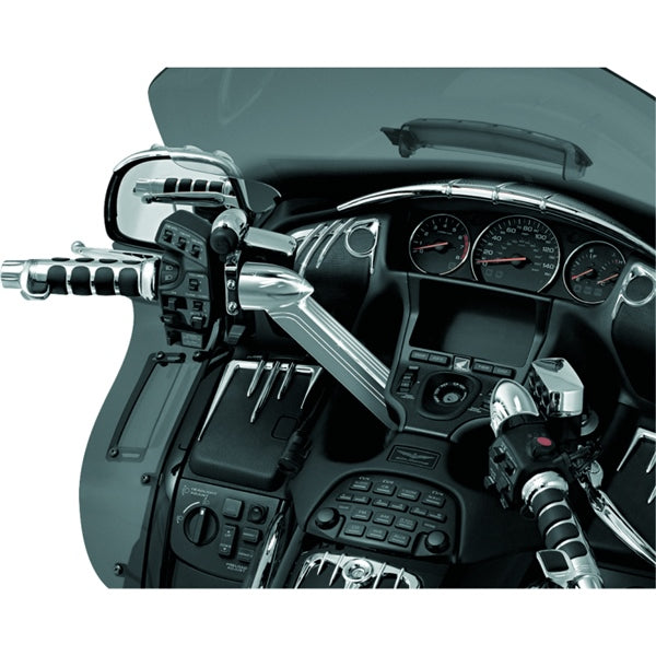 Kuryakyn Handlebar Cover For Honda Charcoal - Driven Powersports