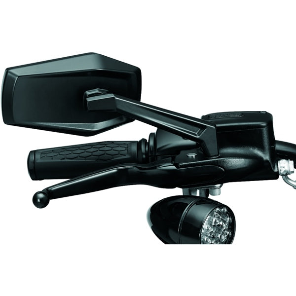 Kuryakyn Hex Mirror Black - Driven Powersports