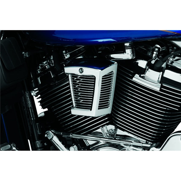 Kuryakyn Hypercharger Horn Cover Charcoal - Driven Powersports