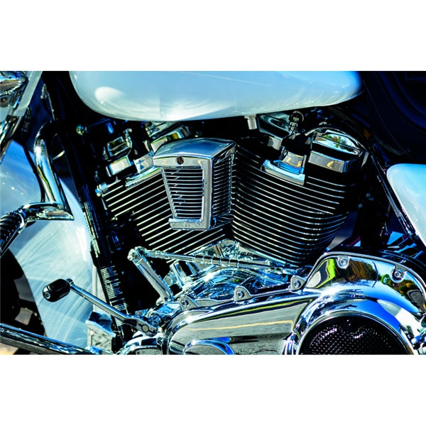 Kuryakyn Hypercharger Horn Cover Charcoal - Driven Powersports