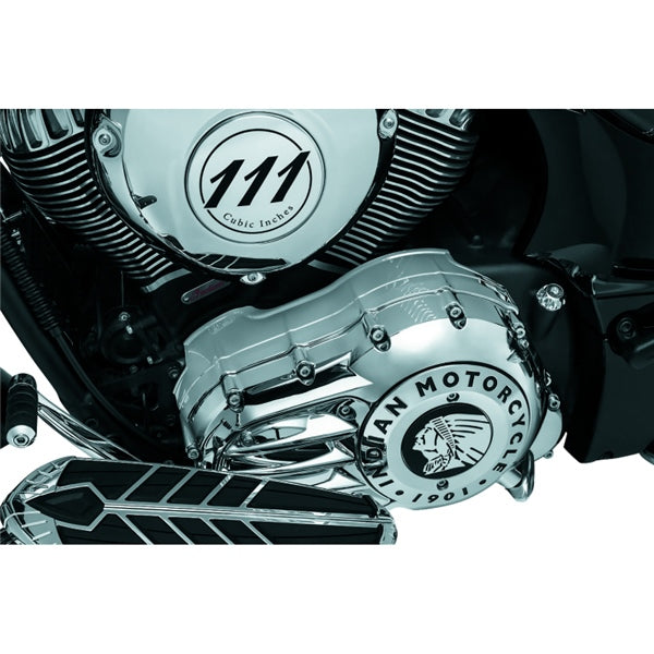 Kuryakyn Inner Primary Cover For Harley-Davidson / Indian Charcoal - Driven Powersports