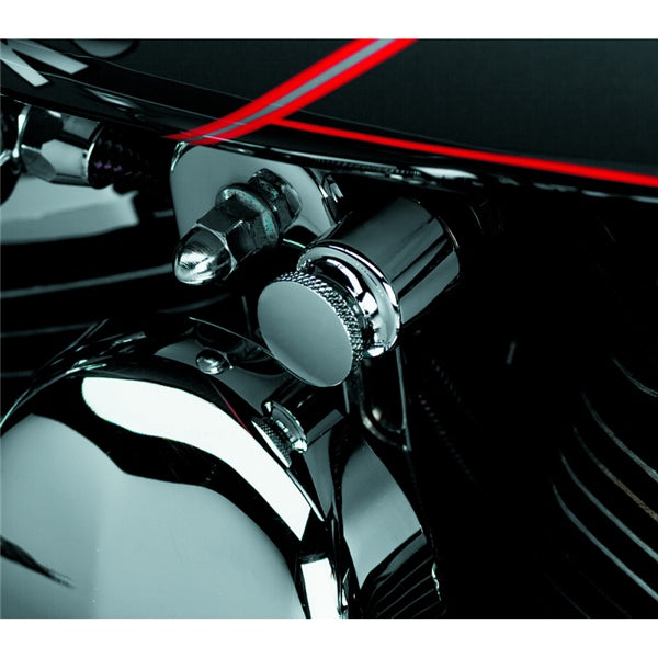 Kuryakyn Choke Knob Cover For Harley-Davidson / Honda & More Chrome - Driven Powersports