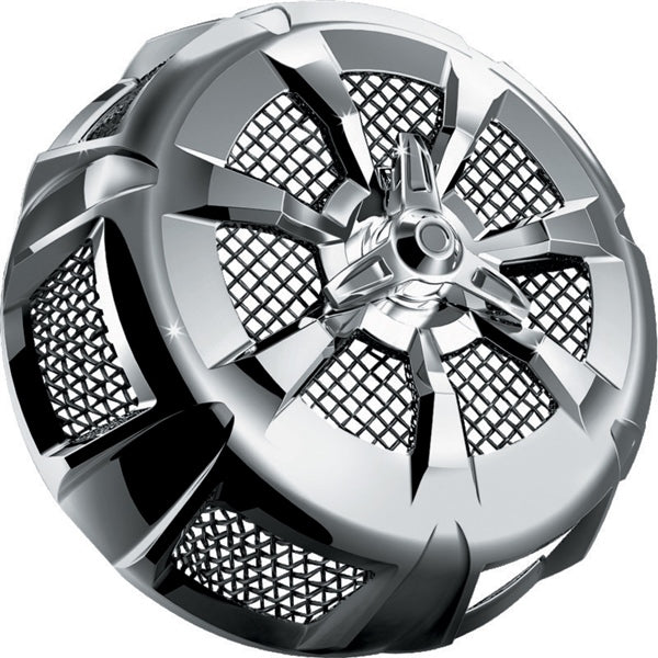 Kuryakyn Alley Cat Air Cleaner Cover Chrome - Driven Powersports