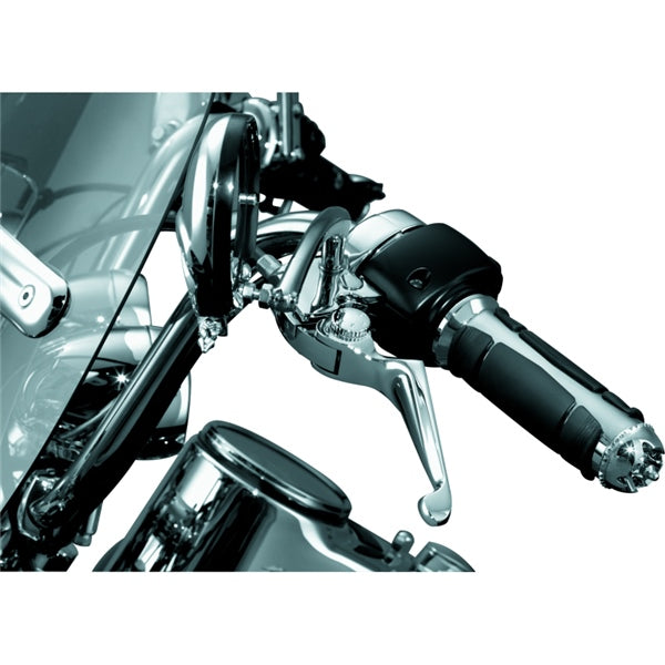 Kuryakyn Boss Blades Lever Set with Adjustable Clutch Chrome - Driven Powersports