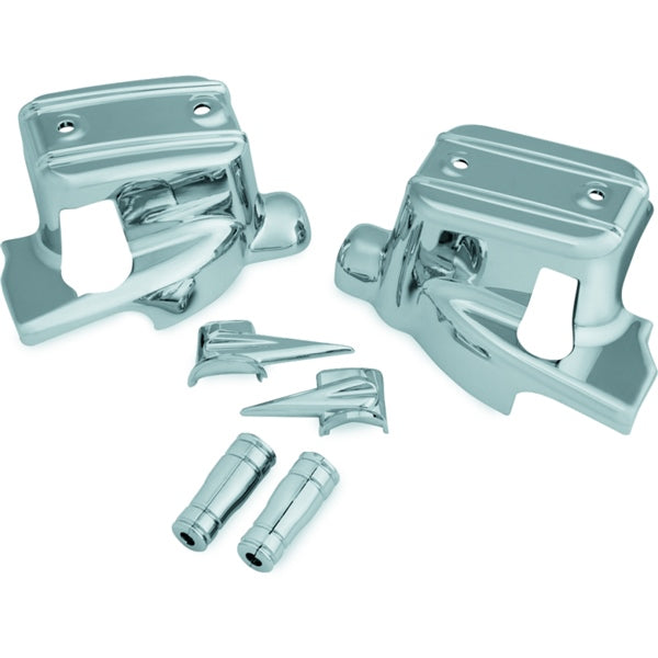 Kuryakyn Brake & Clutch Control Cover For Harley-Davidson Chrome - Driven Powersports