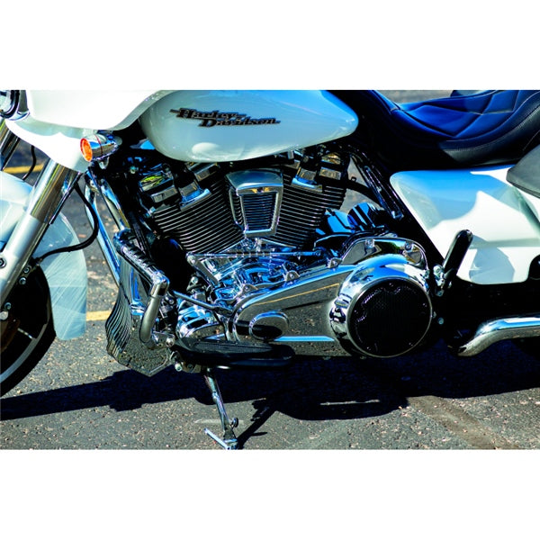 Kuryakyn Cylinder Base Cover For Harley-Davidson Chrome - Driven Powersports