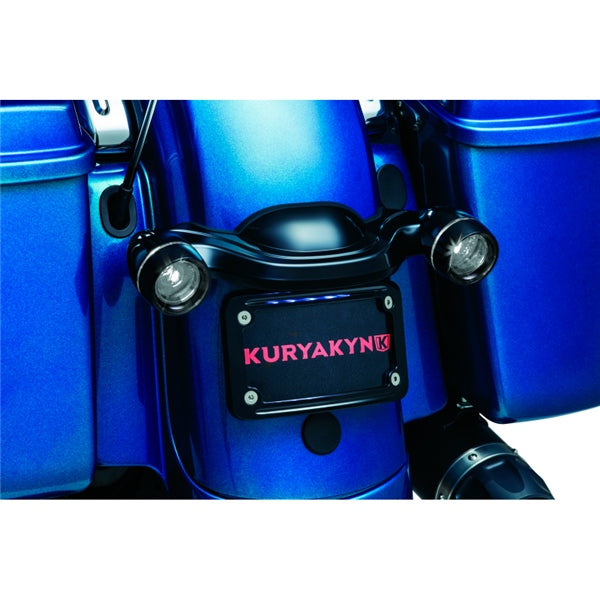 Kuryakyn Bezel Turn Signal - Harley-Davidson Black - Driven Powersports