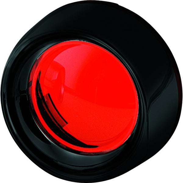 Kuryakyn Bezel Turn Signal - Harley-Davidson Black - Driven Powersports