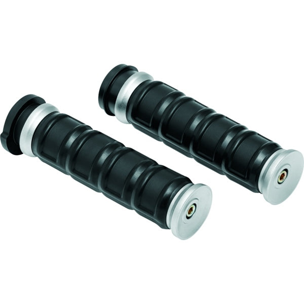 Kuryakyn Dillinger Grip Throttle-By-Wire Silver - Driven Powersports