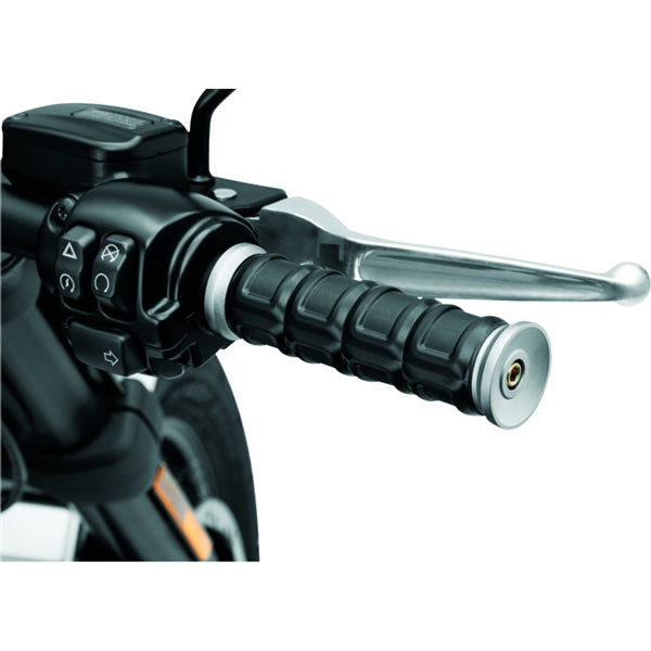 Kuryakyn Dillinger Grip Throttle-By-Wire Silver - Driven Powersports