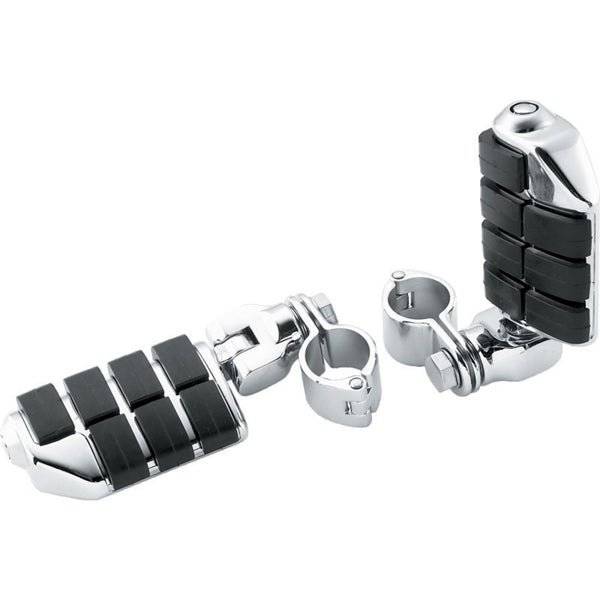 Kuryakyn Dually ISO Pegs With Clamp 1-1/4" Chrome - Driven Powersports