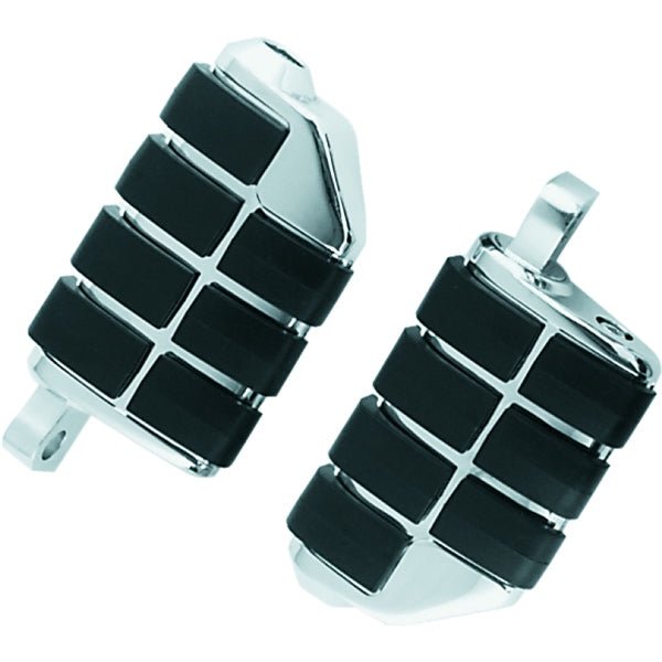 Kuryakyn Dually ISO Pegs With Male Adapter Chrome - Driven Powersports