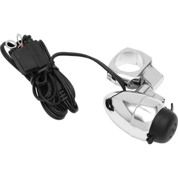 Kuryakyn Electrical Power Point Outlet Chrome - Driven Powersports