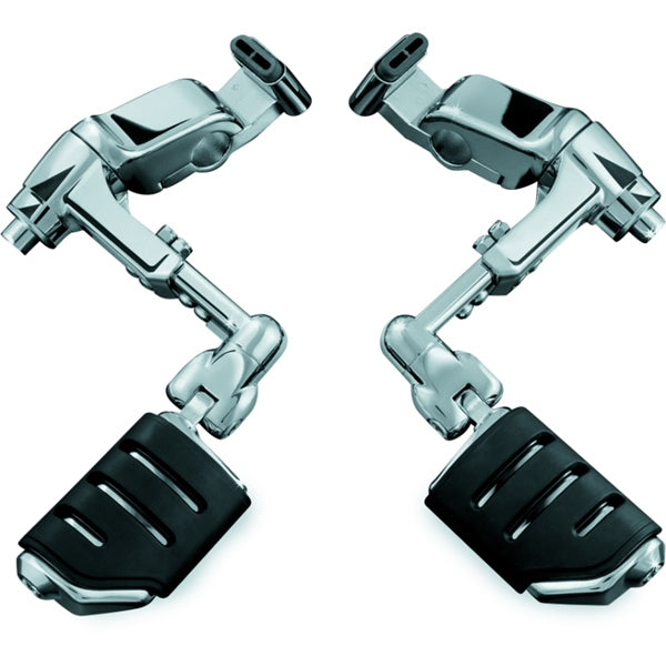 Kuryakyn Ergo III Dually ISO Peg With Adjustable Mount For Honda Chrome - Driven Powersports