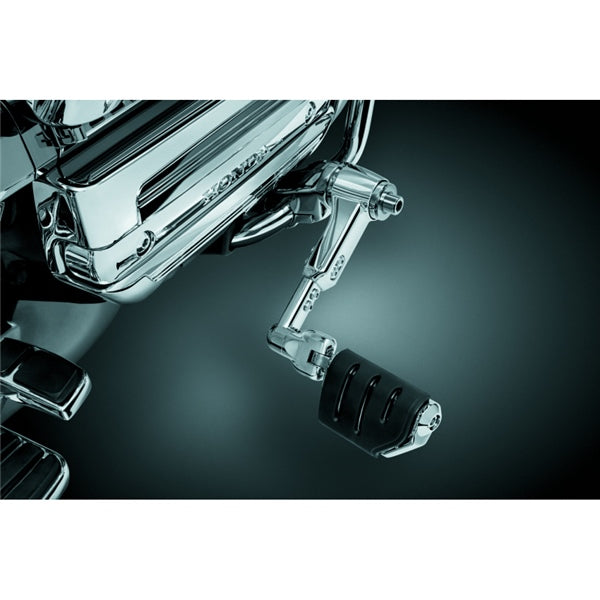 Kuryakyn Ergo III Dually ISO Peg With Adjustable Mount For Honda Chrome - Driven Powersports