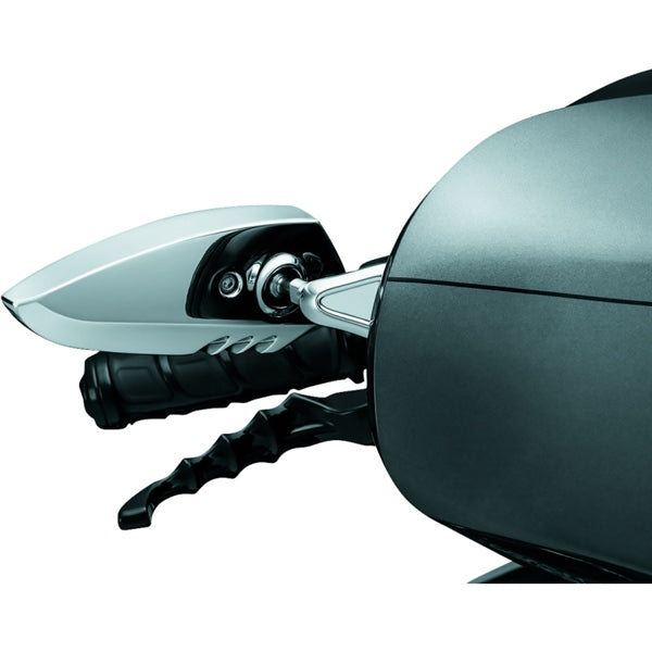 Kuryakyn Scythe Mirror For Harley-Davidson Chrome - Driven Powersports