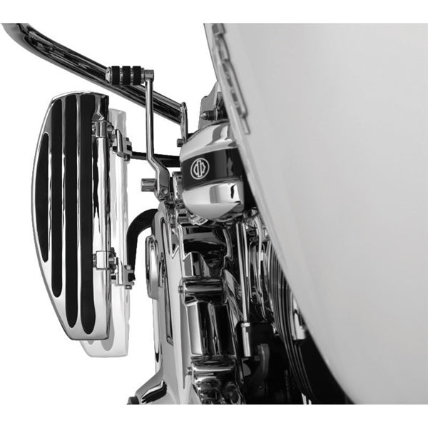 Kuryakyn Floorboard Relocator Bracket For Harley-Davidson Chrome - Driven Powersports