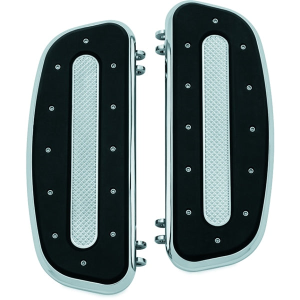 Kuryakyn Heavy Industry Driver Floorboard For Harley-Davidson Chrome - Driven Powersports