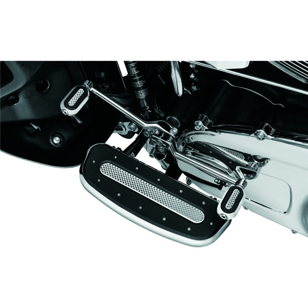 Kuryakyn Heavy Industry Driver Floorboard For Harley-Davidson Chrome - Driven Powersports