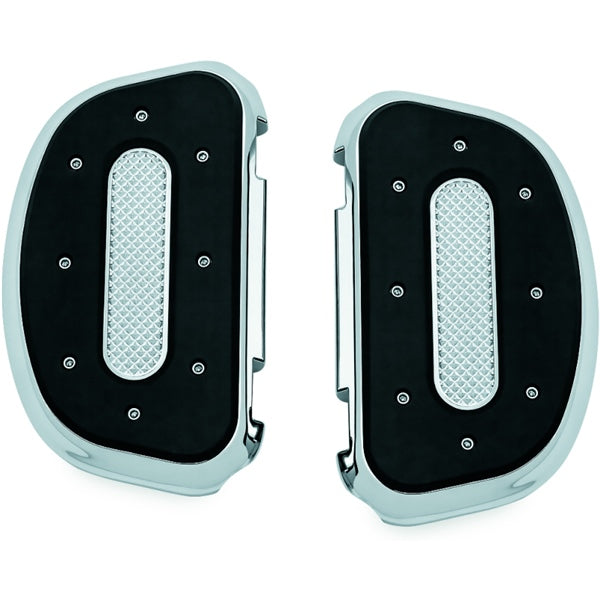 Kuryakyn Heavy Industry Passenger Floorboard - Rear Chrome - Driven Powersports